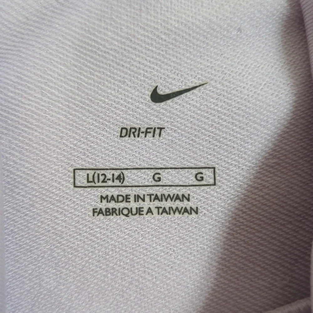 Nike Pro Dri-Fit Mock-Neck Long-Sleeve Top, Color Purple Size L (Kids)